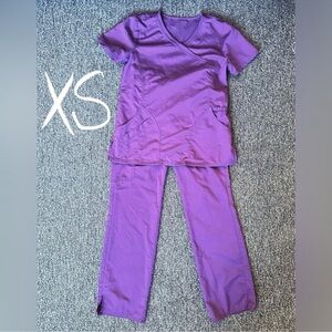 Purple Scrubstar Set